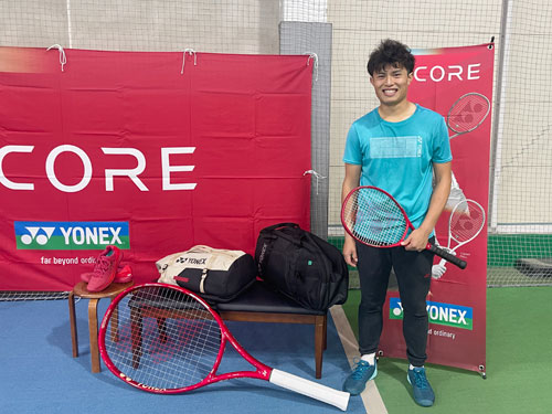 日刊坂井］YONEX「VCORE」新モデル、ついに解禁！！ | 千葉のテニス