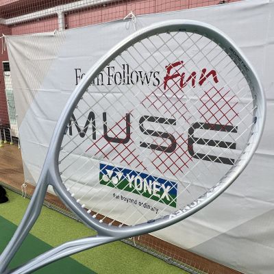 YONEXの新シリーズラケット「MUSE」の試打会に行ってきました！（橋本